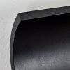 Grana Aplique de exterior, Apliques LED Negro, 2 luces