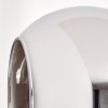 Koyoto Lámpara de pie 31 cm Cromo, Ahumado, 6 luces