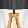 Soungou Lámpara de pie Crudo, Negro, 1 luz