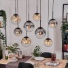 Gastor Lámparas suspendidas, Luminarias esféricas, Lámparas colgantes Colores ámbar, Transparente, Ahumado, 8 luces