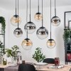 Gastor Lámparas suspendidas, Luminarias esféricas, Lámparas colgantes Colores ámbar, Transparente, Ahumado, 8 luces
