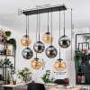 Gastor Lámparas suspendidas, Luminarias esféricas, Lámparas colgantes Colores ámbar, Ahumado, 8 luces