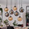 Gastor Lámparas suspendidas, Luminarias esféricas, Lámparas colgantes Colores ámbar, Ahumado, 8 luces