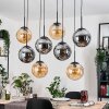 Gastor Lámparas suspendidas, Luminarias esféricas, Lámparas colgantes Colores ámbar, Ahumado, 8 luces
