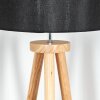 Soungou Lámpara de pie Cromo, Crudo, 1 luz