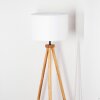 Soungou Lámpara de pie Crudo, Negro, 1 luz