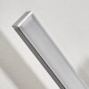 Glara Aplique de exterior, Apliques LED Plata, 2 luces