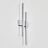 Glara Aplique de exterior, Apliques LED Plata, 2 luces