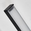Glara Aplique de exterior, Apliques LED Negro, 2 luces