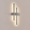 Glara Aplique de exterior, Apliques LED Plata, 2 luces