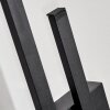 Glara Aplique de exterior, Apliques LED Negro, 2 luces