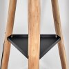 Soungou Lámpara de pie Crudo, Negro, 1 luz
