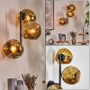 Ripoll Luminarias esféricas, Apliques dorado, 3 luces