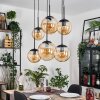 Gastor Lámparas suspendidas, Luminarias esféricas, Lámparas colgantes Colores ámbar, 6 luces