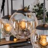 Gastor Lámparas suspendidas, Luminarias esféricas, Lámparas colgantes Colores ámbar, Transparente, 6 luces