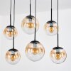 Gastor Lámparas suspendidas, Luminarias esféricas, Lámparas colgantes Colores ámbar, Transparente, 6 luces