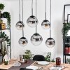 Gastor Lámparas suspendidas, Luminarias esféricas, Lámparas colgantes Transparente, Ahumado, 6 luces