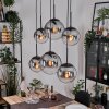 Gastor Lámparas suspendidas, Luminarias esféricas, Lámparas colgantes Transparente, Ahumado, 6 luces