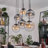 Gastor Lámparas suspendidas, Luminarias esféricas, Lámparas colgantes Colores ámbar, Transparente, Ahumado, 6 luces