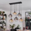 Gastor Lámparas suspendidas, Luminarias esféricas, Lámparas colgantes Colores ámbar, Transparente, Ahumado, 6 luces