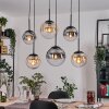 Gastor Lámparas suspendidas, Luminarias esféricas, Lámparas colgantes Colores ámbar, Transparente, Ahumado, 6 luces