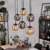 Gastor Lámparas suspendidas, Luminarias esféricas, Lámparas colgantes Colores ámbar, Ahumado, 6 luces