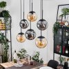 Gastor Lámparas suspendidas, Luminarias esféricas, Lámparas colgantes Colores ámbar, Ahumado, 6 luces