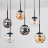 Gastor Lámparas suspendidas, Luminarias esféricas, Lámparas colgantes Colores ámbar, Transparente, Ahumado, 6 luces