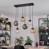 Gastor Lámparas suspendidas, Luminarias esféricas, Lámparas colgantes Colores ámbar, Transparente, Ahumado, 6 luces