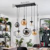 Gastor Lámparas suspendidas, Luminarias esféricas, Lámparas colgantes Colores ámbar, Transparente, Ahumado, 6 luces