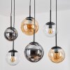 Gastor Lámparas suspendidas, Luminarias esféricas, Lámparas colgantes Colores ámbar, Transparente, Ahumado, 6 luces