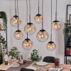 Gastor Lámparas suspendidas, Luminarias esféricas, Lámparas colgantes Colores ámbar, Transparente, 8 luces