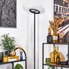 Byrum Lámpara de pie LED Negro, 1 luz, Cambia de color