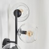 Koyoto Luminarias esféricas, Apliques Transparente, 3 luces