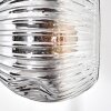 Ripoll Lámpara de pie Cromo, Transparente, Ahumado, 4 luces
