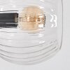 Koyoto Lámpara de pie 31 cm Transparente, 6 luces