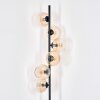 Koyoto Lámpara de pie 31 cm Colores ámbar, Transparente, 6 luces
