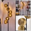 Koyoto Lámpara de pie 31 cm dorado, 6 luces