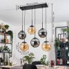 Gastor Lámparas suspendidas, Luminarias esféricas, Lámparas colgantes Colores ámbar, Ahumado, 6 luces