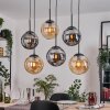 Gastor Lámparas suspendidas, Luminarias esféricas, Lámparas colgantes Colores ámbar, Ahumado, 6 luces