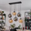 Gastor Lámparas suspendidas, Luminarias esféricas, Lámparas colgantes Colores ámbar, Ahumado, 6 luces