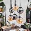 Gastor Lámparas suspendidas, Luminarias esféricas, Lámparas colgantes Colores ámbar, Ahumado, 6 luces
