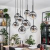 Gastor Lámparas suspendidas, Luminarias esféricas, Lámparas colgantes Transparente, Ahumado, 8 luces