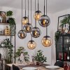 Gastor Lámparas suspendidas, Luminarias esféricas, Lámparas colgantes Colores ámbar, Ahumado, 8 luces