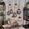 Gastor Lámparas suspendidas, Luminarias esféricas, Lámparas colgantes Colores ámbar, Ahumado, 8 luces