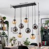 Gastor Lámparas suspendidas, Luminarias esféricas, Lámparas colgantes Colores ámbar, Ahumado, 8 luces