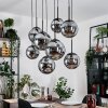 Gastor Lámparas suspendidas, Luminarias esféricas, Lámparas colgantes Ahumado, 8 luces