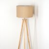 Soungou Lámpara de pie Cromo, Crudo, 1 luz