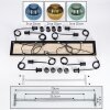Koyoto Lámparas suspendidas, Luminarias esféricas, Lámparas colgantes Crudo, Negro, 8 luces