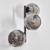 Ripoll Luminarias esféricas, Apliques Ahumado, 3 luces